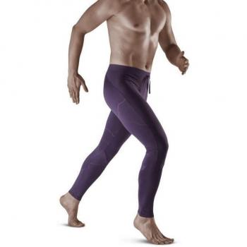 CEP Reflective Compression Leggings for Men - Violet