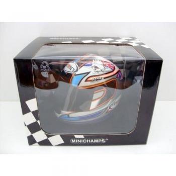 Casco Suomy N. Hodgson 2001 Minichamps 1/2 Escala