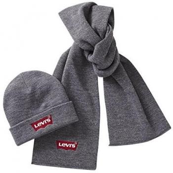 Levi's kids Bonnet Scarf NM90007 Gorro de Punto, Gris