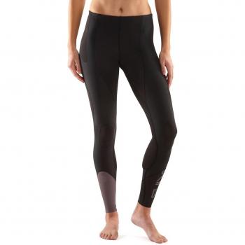 SKINS MusicSkins Mujer K de proprium Long Tights, Café expreso, FM