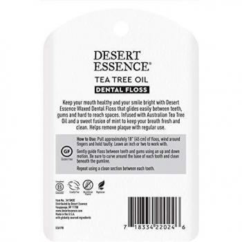 Desert Essence Tea Tree Oil Dental Floss - 50 yds