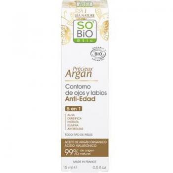 Contorno de Ojos y Labios Hialurónico-argán 15ml Bio