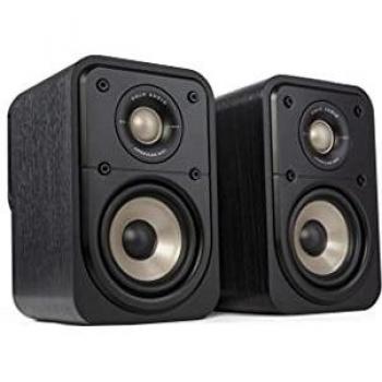 Polk Audio Signature Elite ES10 Hi-Fi Surround Speakers, Black, Pair