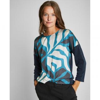 Camiseta de mujer estampada de manga larga