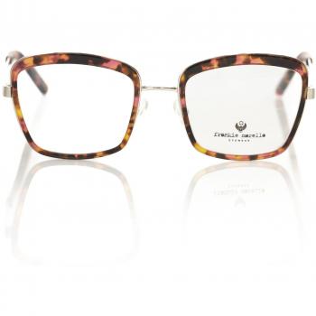 Frankie Morello Red Metallic Fibre Frames