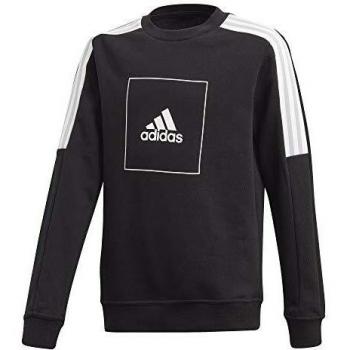 adidas JB A AAC Crew Sudadera, Niños, Negro/Negro/Blanco, 164