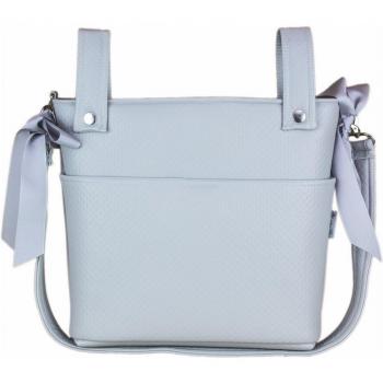 Bolso para silla de paseo Rosy Fuentes - Talega con diseño moderno, material resistente al agua, múltiples compartimentos organizadores, correa ajustable y acolchada, compatible con la mayoría de las sillas de paseo