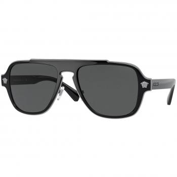 Versace Gafas de Sol VE 2199 100187 para Hombre Negras con lentes de 56 mm