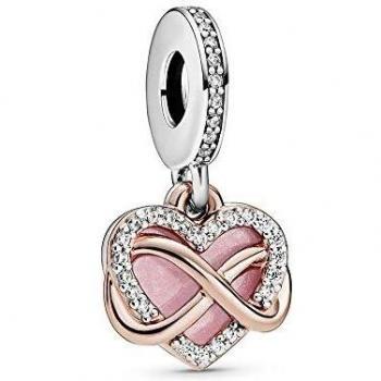 Pandora Sparkling Infinity Heart Dangle Charm
