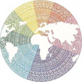 Ravensburger Puzzle Circular de Colores: Mandala 500 Piezas