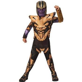 Rubie's - Disfraz oficial de Los Vengadores de Endgame Thanos, para Niños, Tamaño Grande, 8 -10 Años, altura 147 cm