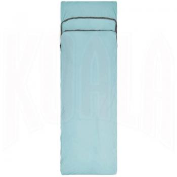 Sea to Summit Comfort Blend Sleeping Bag Liner - Rectangular with Pillow Sleeve - AquaSea Blue - Size: ONE