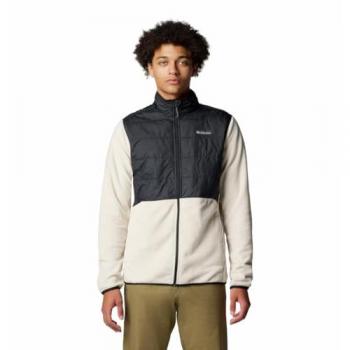 Sudadera Técinca con Cremallera Columbia Basin Butte™ II Beige Talla L Hombre
