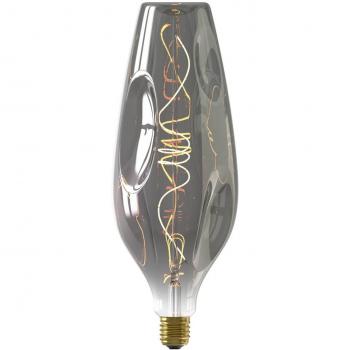 Bombilla LED regulable Calex Barcelona E27 4W 1800K Titanium