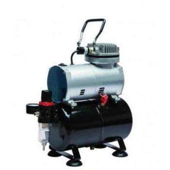 Compresor con Calderín y Manómetro D-80