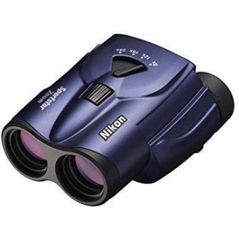 Nikon Sportstar Zoom 8-24x25 Binoculares Tmavo Azules con Prisma de Porro