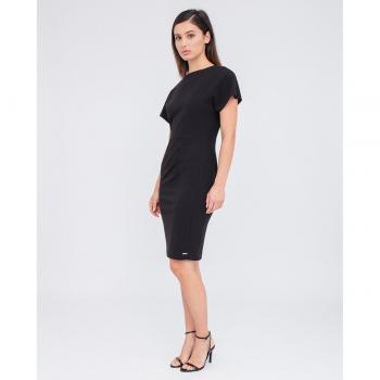 Calvin Klein - Vestido detallado de manga corta
