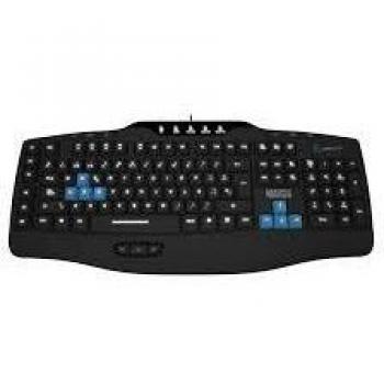 Newskill NS-KB-NAGASHI - Teclado gaming de membrana retro iluminado, color negro y azul