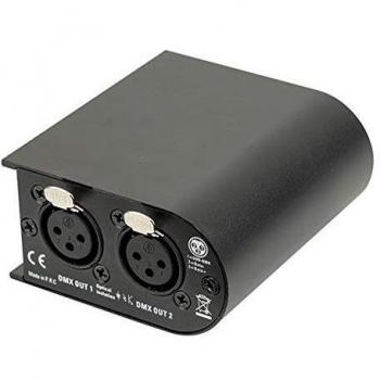 Interfaz DMX USB Showtec Quick DMX D1024, 2x512 canales, actualización a 40 Hz