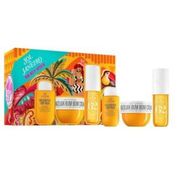 Set de Regalo Rio Body Retreat de Sol de Janeiro para Mujer: Incluye Crema Bum Bum 150 ml, Gel de Ducha 4 Play 90 ml y Bruma de Perfume Cheirosa 62 90 ml
