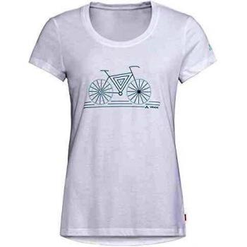 VAUDE Cyclist IV T-Shirt, Mujer, White, 38