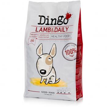 Dingo Lamb & Daily Pienso para Perros Adultos con Cordero 3 Kg