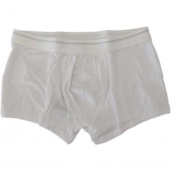Dolce & Gabbana White Cotton Blend Regular Boxer Underwear - IT4 | S