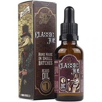 HEY JOE - Beard Oil Nº1 CLASSIC JOE 30ml | Aceite para barba 30ml con ARGÁN, JOJOBA y MACADAMIA. Aroma a ESPLIEGO