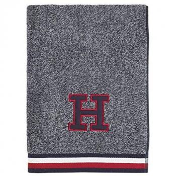 Tommy Hilfiger Toalla de mano de rizo Melange Marina 50 x 100 cm