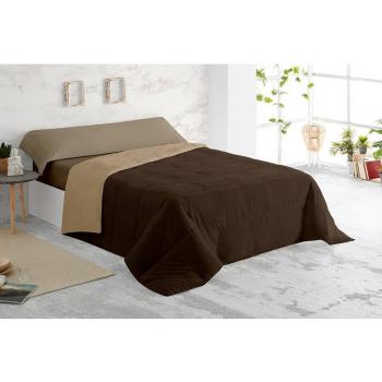 Edredón Relleno Nórdico Bicolor 250x260 cm Chocolate/Beige
