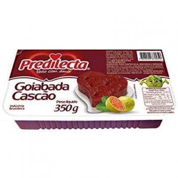 Predilecta - Dulce de Guayaba con Trozos de Fruta - Ideal para Untar- Producto Brasilero- 350 Gramos