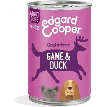 Edgard & Cooper Adult Grain Free Venado Y Pato Perro Latas 6x400g