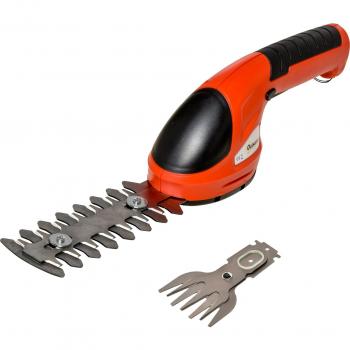 Outsunny Tijeras Cortacésped y Arreglasetos 2 en 1 a Batería de 3.6V con 2 Cuchillas Ancho de Corte 12 cm/8 cm L