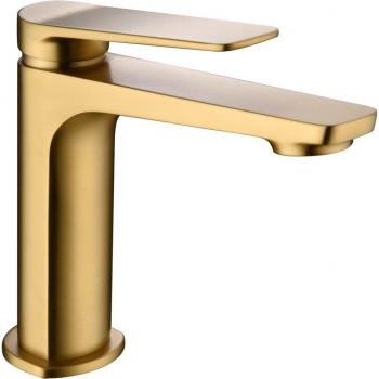 Monomando lavabo Nápoles oro cepillado