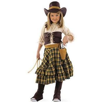 Disfraz de Vaquera para Niñas con Detalles Fantásticos Talla 2 - Limit Costumes MI525-2