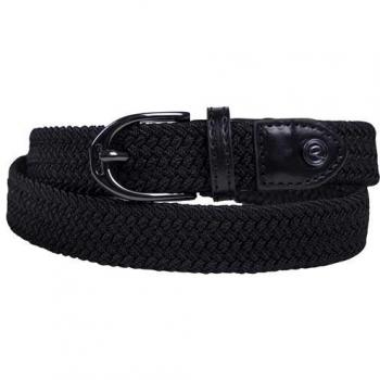 Cinturón Elástico QHP Jorine Negro - 95 cm