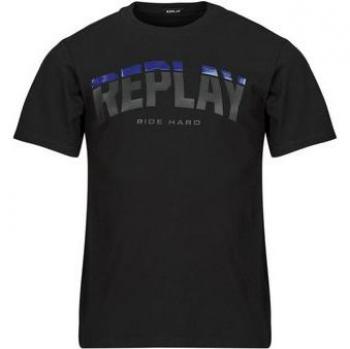 Replay Camiseta M6762-000-23608P para hombre, de manga corta