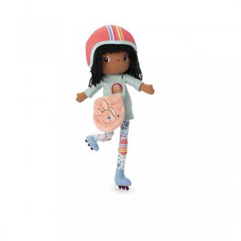 Muñeca Patinadora Liza de Lilliputiens, 22 x 9 x 43 cm, ideal para dormir