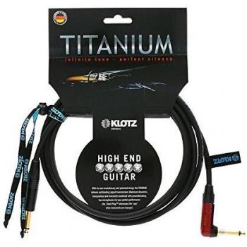Klotz Titanium 3m Silent Angle Guitar Cable