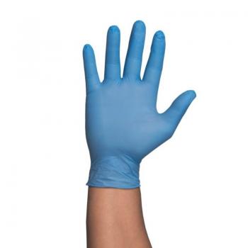 Guantes de nitrilo Rubberex 4,6 gr azul talla S 100 unidades
