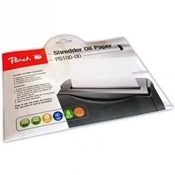 Destructora de documentos manual Peach PS300-21, corte cruzado P-4, capacidad 1 hoja, 4 litros, destruye papel, CDs y tarjetas de crédito, operación sin electricidad