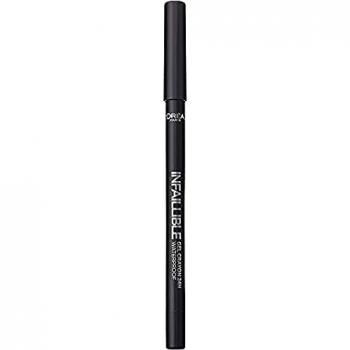 L'Oreal Paris Infalible Gel Crayon 24H Lapiz de Ojos Gel Waterproof 01 Back To Black