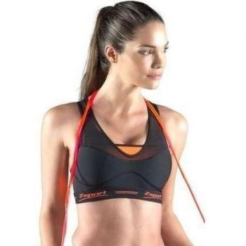 Zsport-Sujetador deportivo Virtuosity mantenimiento, 5, color naranja negro Talla:90E