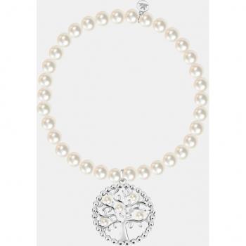 Pulsera Morellato Gioia de acero y perlas
