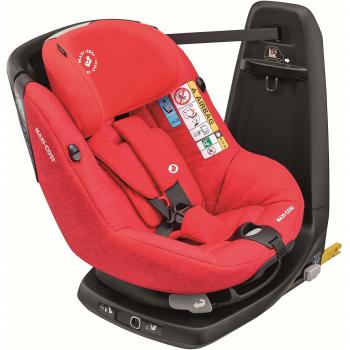 Maxi-Cosi Axissfix - Silla de auto giratoria I-Size, grupo 1, 9-18 kg. Aprox, unisex, color Nomad Red