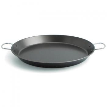 Paellera de Acero Carbonatado Quid de 42 cm para Ollas y Sartenes