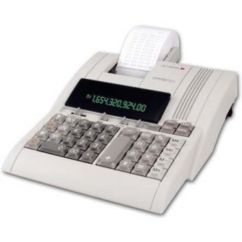 Calculadora de Escritorio Olympia CPD-3212 S con Impresora, 12 Dígitos, Color Gris Claro, Velocidad de Impresión 3 Líneas/seg