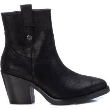 Botín de mujer Refresh 171488 negro con cremallera