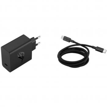 Adaptador de Alimentación ROG 65W con Cable USB-C de 1,2m y Estuche