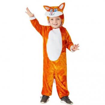 Disfraz de Gato Naranja para niños y bebé de Smiffy's